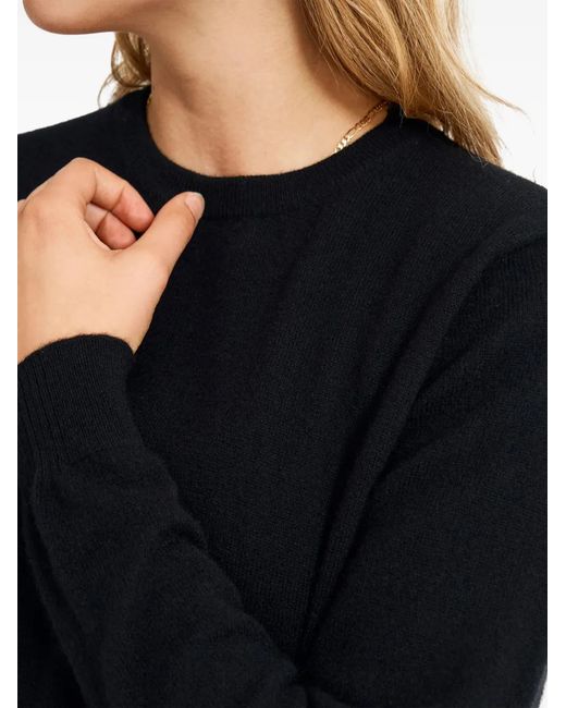 Pringle of Scotland Blue Kaschmirpullover Mit Rundhalsausschnitt