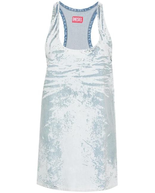 DIESEL Blue 'De-Purva-Fse' Dress