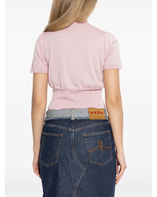 Vivienne Westwood Pink Buttoned Top