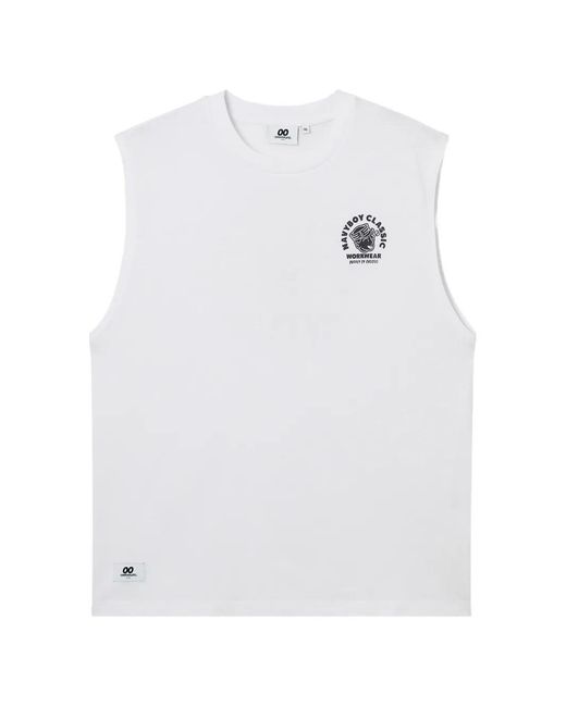 Chocoolate White Débardeur À Logo Imprimé for men