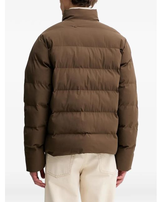 Les Deux Brown Noor Zip-Up Jacket for men