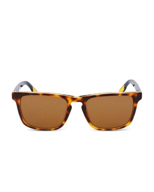 Nike Eclipse Rise Sonnenbrille Mit Eckigem Gestell in Brown für Herren