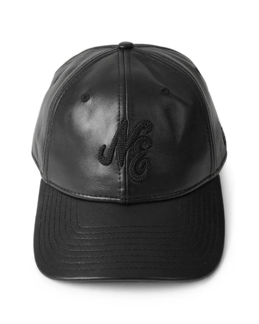 KTZ Black Image 9Twenty Leather Cap