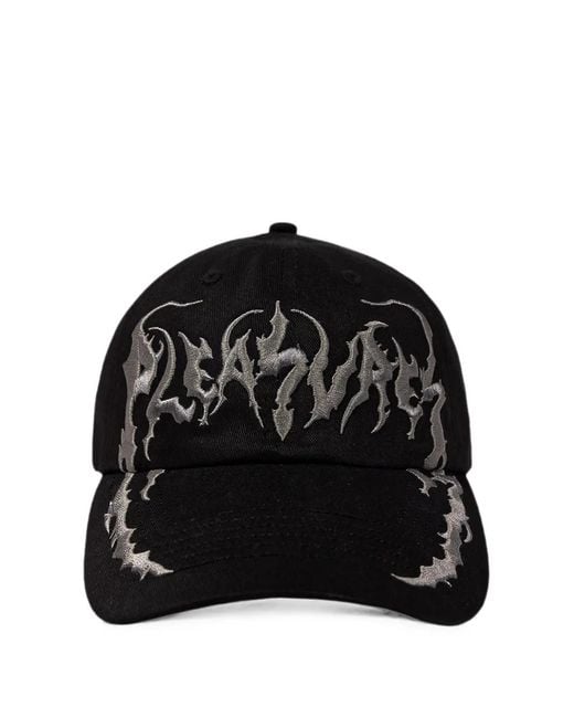 Pleasures Black Claws 6-Panel Baseball Cap