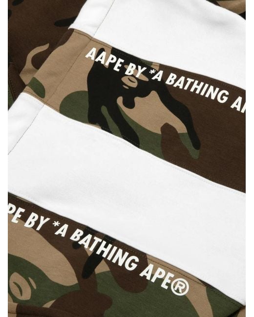 Aape By A Bathing Ape Green Camouflage Jacket for men