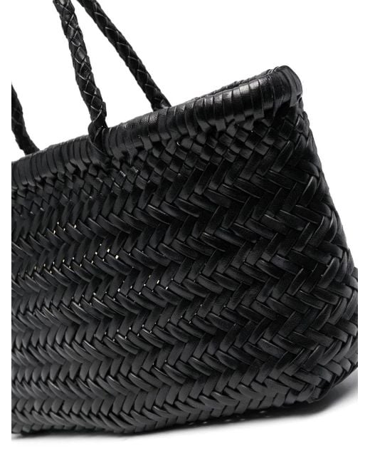 Dragon Diffusion Black Mini Flat Gora Shopper