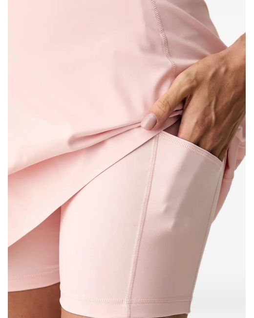 Adidas By Stella McCartney White Cut-Out Zip-Up Mini Dress