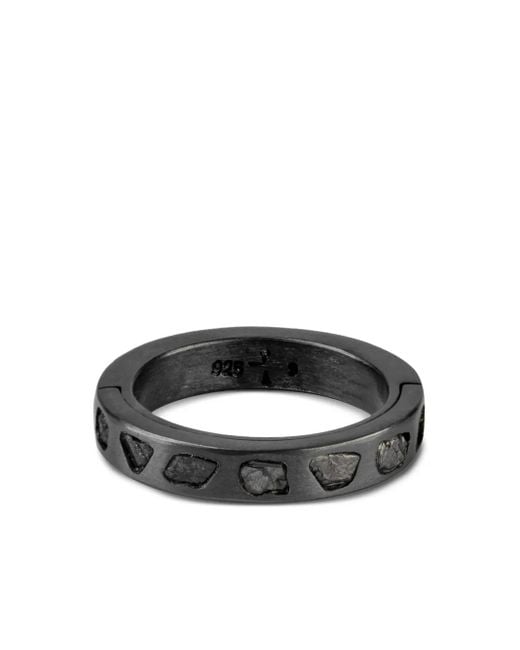 Parts Of 4 White Sistema Ring Aus Sterlingsilber Mit Diamant