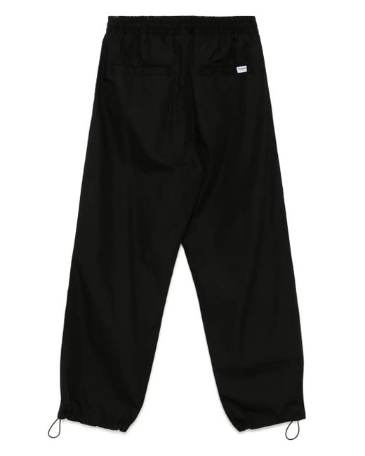 Chocoolate Black Drawstring Trousers