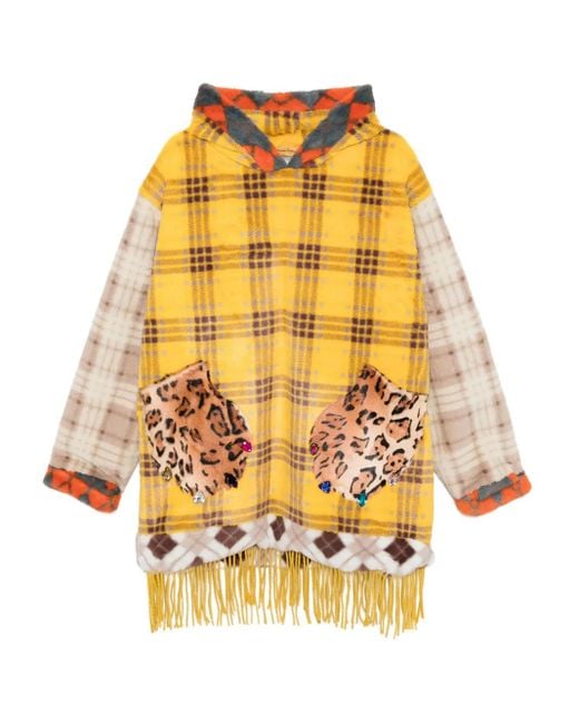 PENULTIMATE Yellow Checked Hoodie