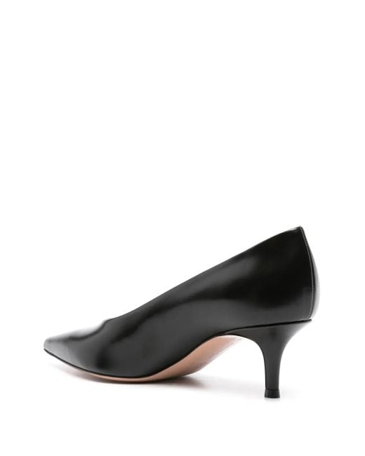 Gianvito Rossi Brown 55Mm Robbie Leather Pumps