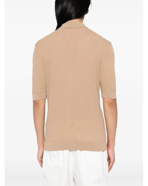 Lardini Natural Knitted Shirt for men