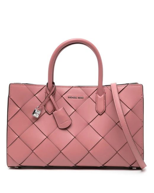 Michael Kors Pink Mittelgroße Scarlett Satchel-Tasche