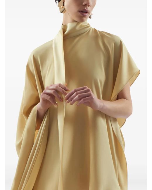 Taller Marmo Metallic California Kaftan Dress