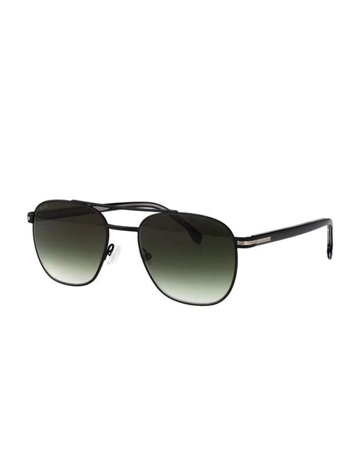 Boss Black Pilot-Frame Sunglasses for men