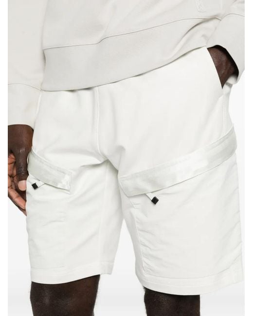 Parajumpers White Multiple-Pocket Shorts for men