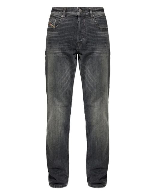 DIESEL Gray D-Finitive Oadbu Washed Jeans for men