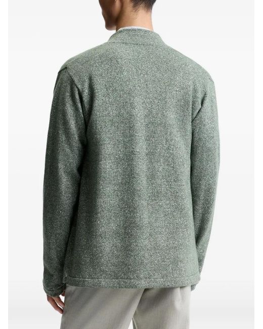 Shanghai Tang Green Tang Cardigan for men