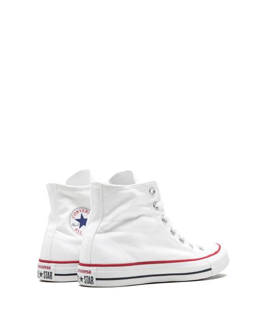 Converse White Chuck Taylor Hi Sneakers for men