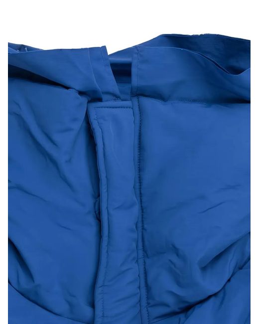 Bianca Saunders Blue Outline Puffer Jacket for men