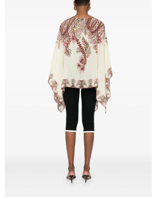 Top Seta-Donna di Etro in Pink