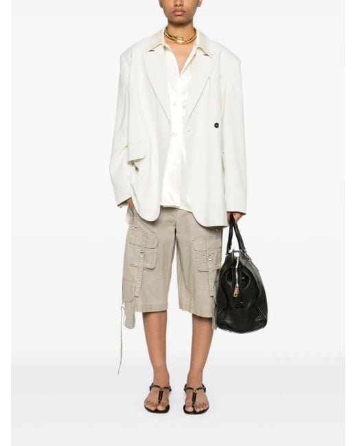 Herskind White Verner Single-Breasted Blazer