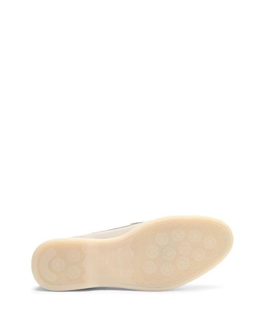Scarosso Natural Leandra Calf-Leather Loafers