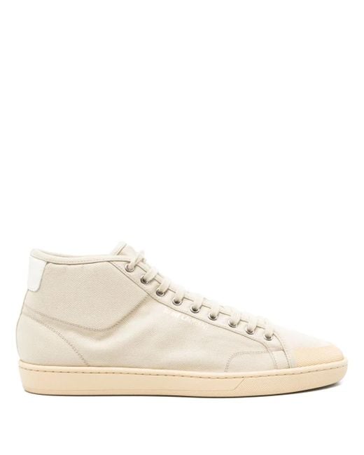 Saint Laurent Natural 'Sl39' Sneakers for men