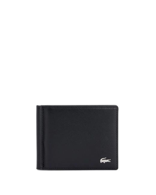 Lacoste Black Bi-Fold Wallet for men
