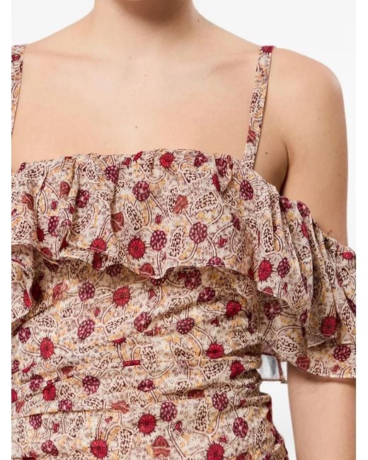 Isabel Marant Pink Davilia Dress
