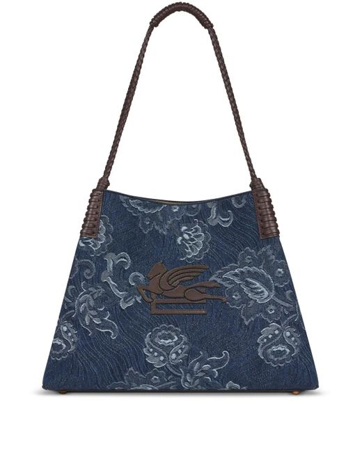 Etro Libra ハンドバッグ M Blue