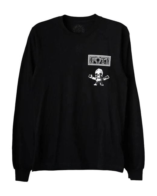 Chrome Hearts Black Foti Multi Teeter Harris Logo Sweatshirt for men