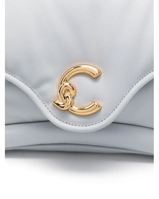Borsa A Spalla Trapuntata Piccola di Coccinelle in White