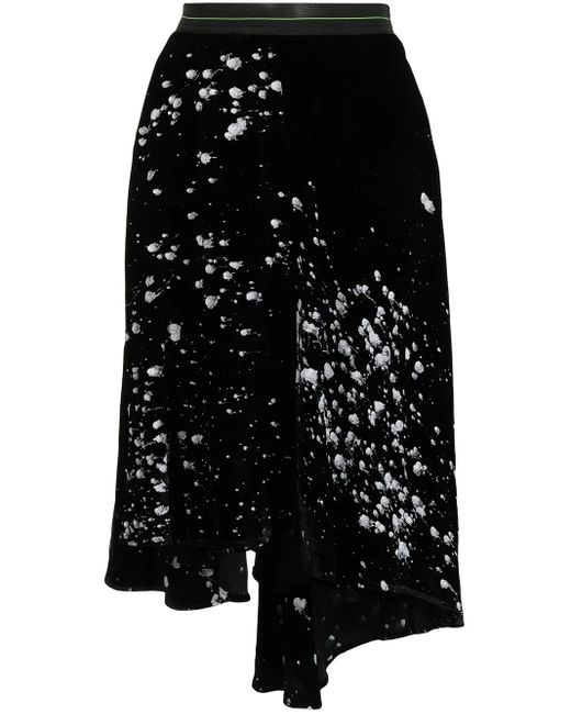 Sankuanz Black Rock Mit Spray-Print