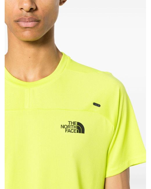 T-shirt Lab sportiva di The North Face in Yellow da Uomo