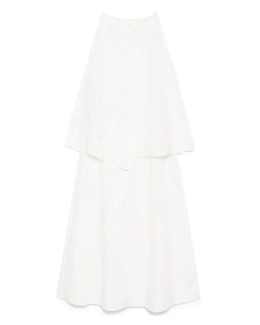 Ruohan White Molle Dress