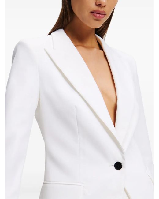 Karl Lagerfeld シングルジャケット White