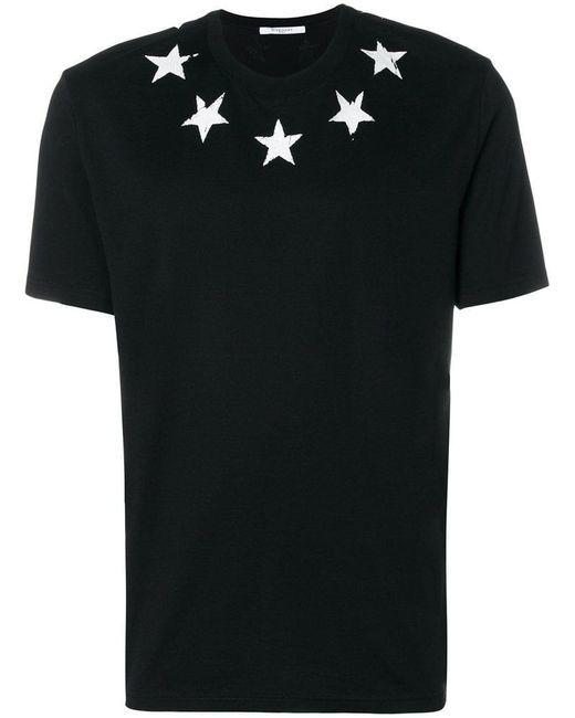 Givenchy T-Shirt mit Sternen in Black für Herren