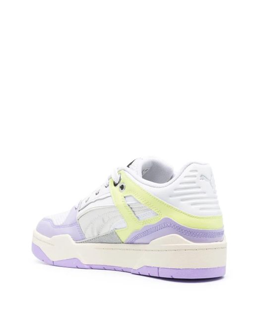 PUMA White X Vogue Slipstream Low-Top Sneakers