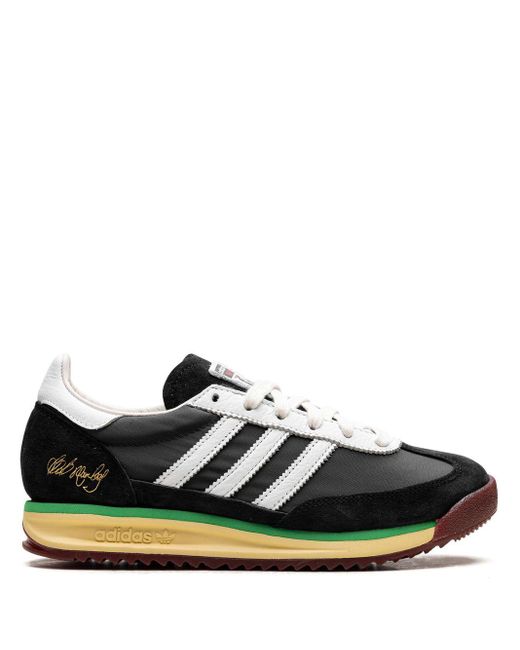 Adidas Black Sl 72 Rs "Bob Marley One Love" Sneakers for men