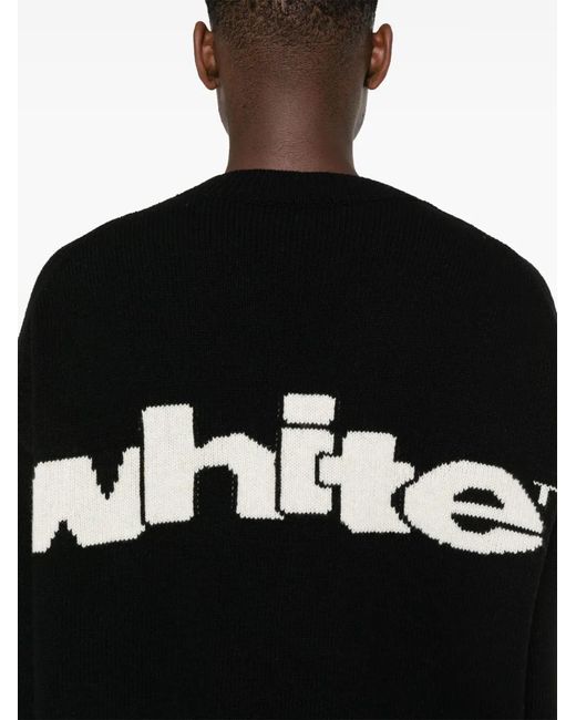 Off-White c/o Virgil Abloh Black Off- Sweaters for men