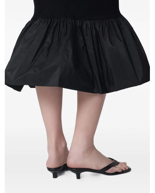 Patou Faille Midi-Rok in het Black