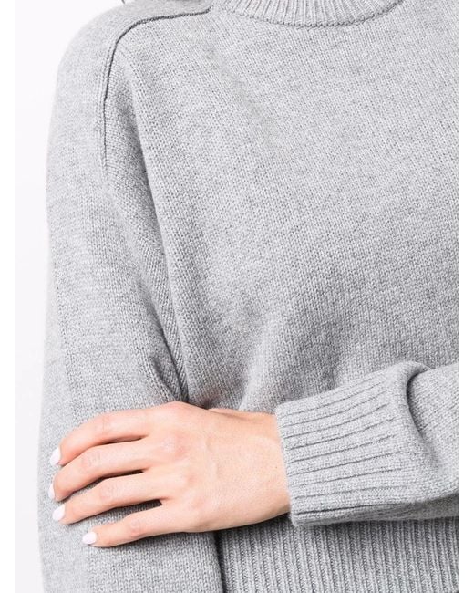 Loulou de Saison Gray Oversized Sweater Clothing