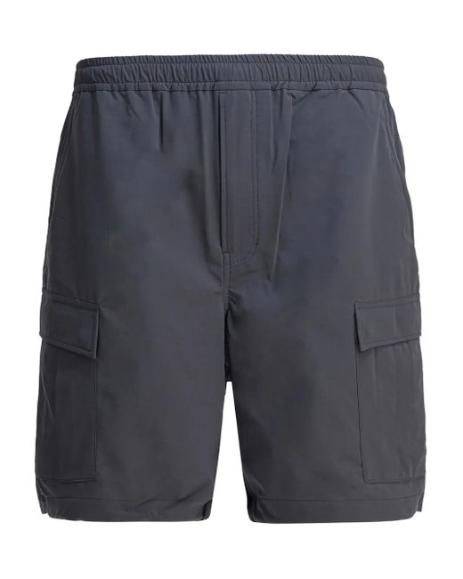 Daiwa Pier39 Blue Elasticated-Waist Cargo Shorts for men