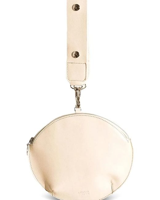 Gabriel For Sach Natural Roman Circular Leather Waistpack