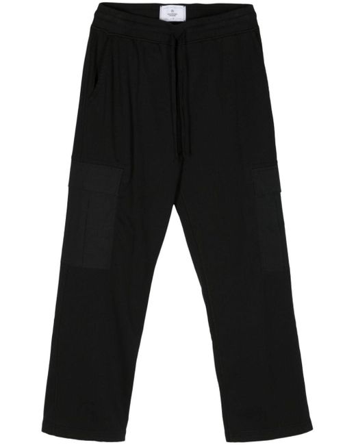 Drawstring-waist track pants di Junya Watanabe in Black da Uomo
