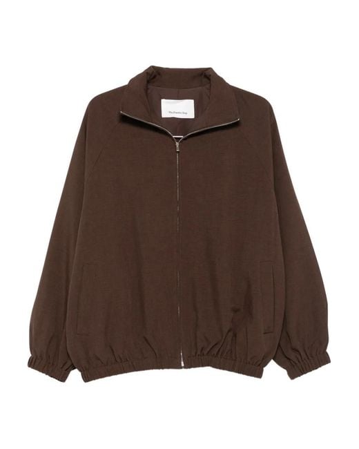 Frankie Shop Jack Met Elastische Manchetten En Rits in het Brown