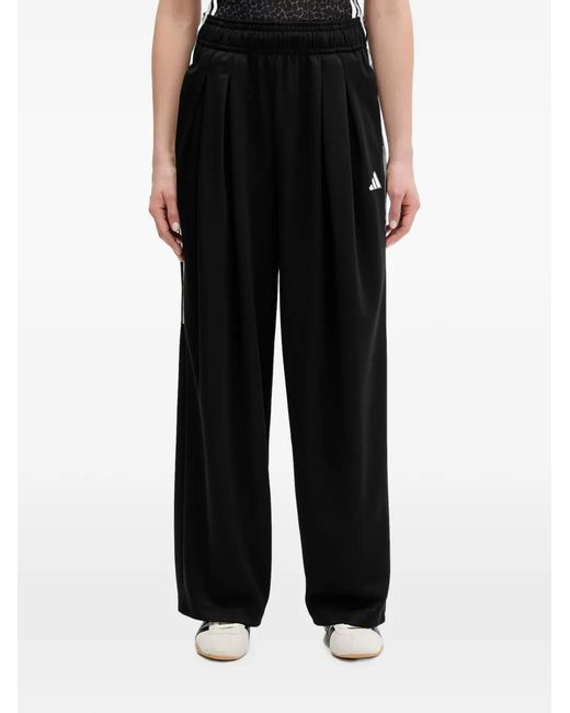 Adidas Black Tiro Logo-Detail Track Pants