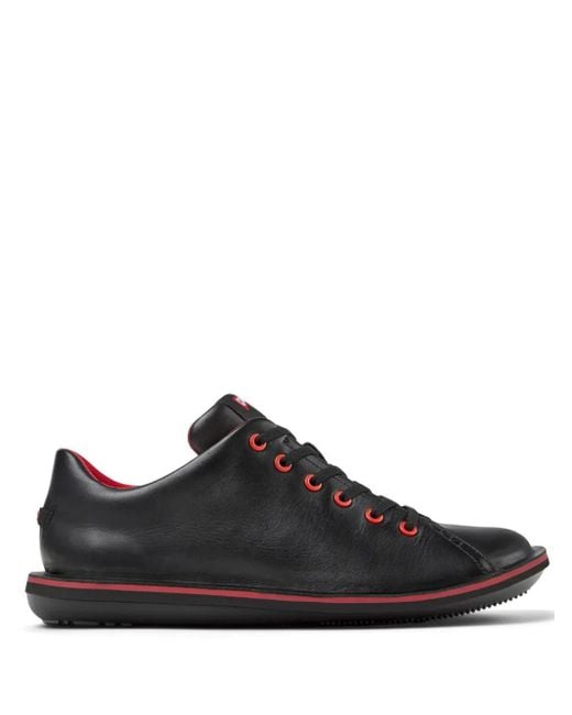 Camper Black Beetle Derby Shoes for men