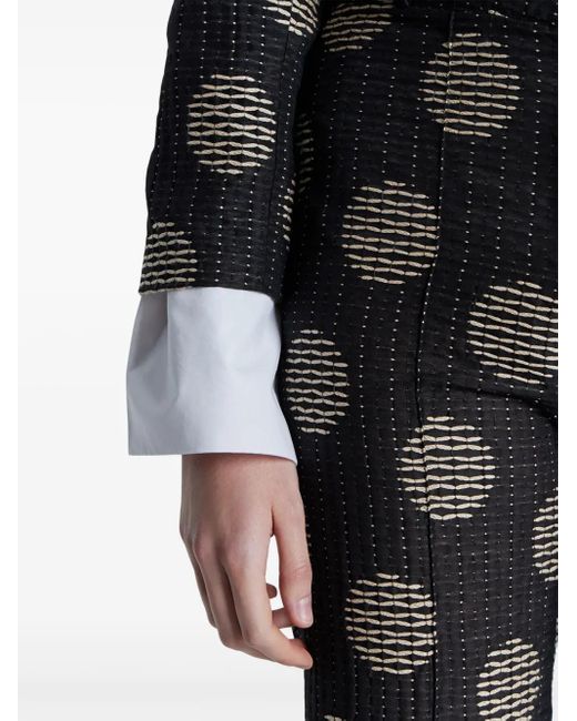 Blazer Helmut Con Stampa di D'Estree in Black